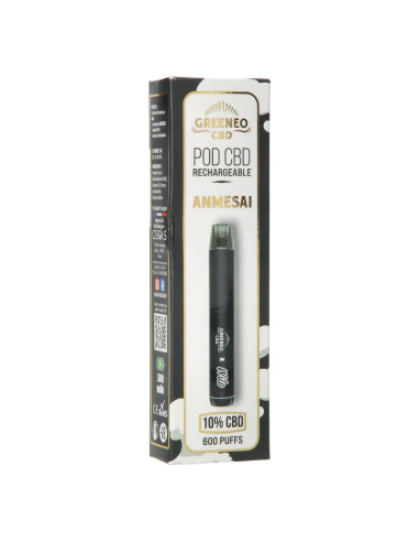 Pod WILO CBD Amnesai 10% | Rechargeable 500 mAh