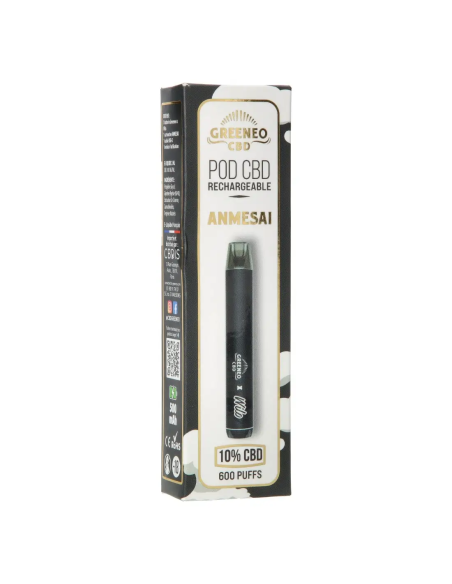 Pod WILO CBD Amnesai 10% | Rechargeable 500 mAh