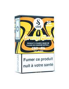 Paquet 20 cigarettes CBD Orange Bud
