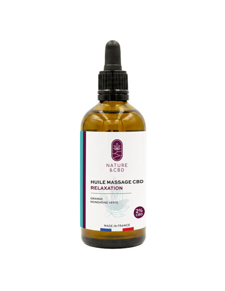 Huile massage  CBD 100ml