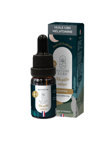 Huile CBD Mélatonine