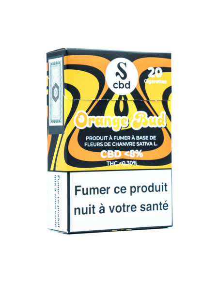 Paquet 20 cigarettes CBD Orange Bud
