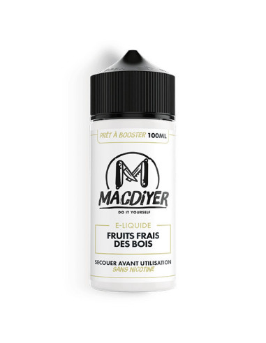 MacDIYER Fruits Frais des Bois 100ml | Fruits Rouges Frais