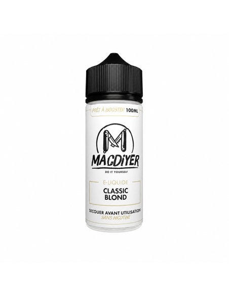 MacDIYER Classic Blond 100ml | Saveur Tabac Blond