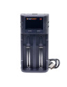 Chargeur E-Cig Power D2 | Chargeur Double Accu USB-C