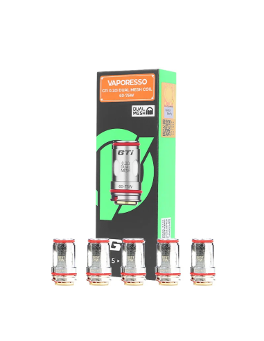 Résistances Vaporesso GTi | Pack de 5