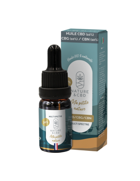 Huile CBD CBG CBN 30%