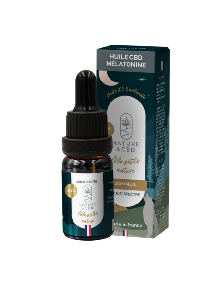 Huile CBD Mélatonine