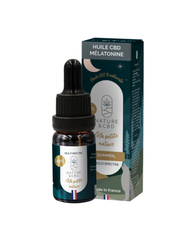 Huile CBD Mélatonine