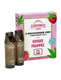 Cartouches WILO CBD Goyave Frappée | Boîte de 2