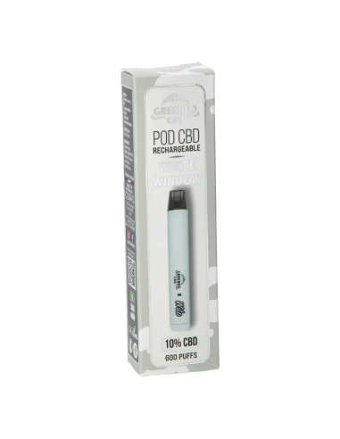 Pod WILO CBD White Window 10% | Rechargeable 500 mAh