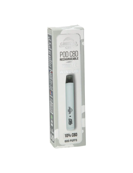 Pod WILO CBD White Window 10% | Rechargeable 500 mAh