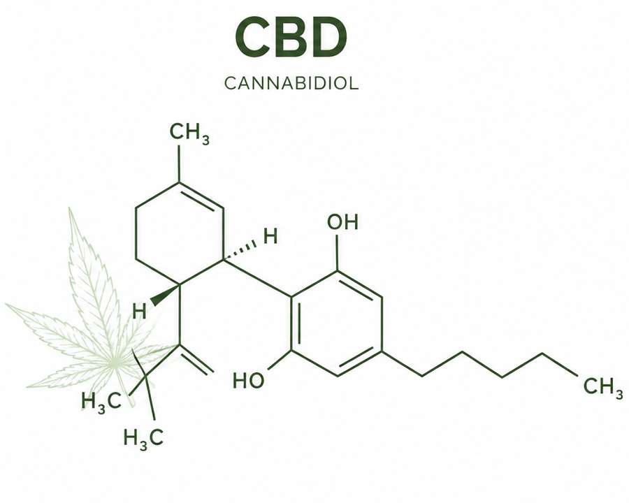 molecule CBD